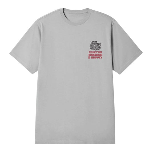 Brixton Machine Tee - Pebble Stone Worn Wash