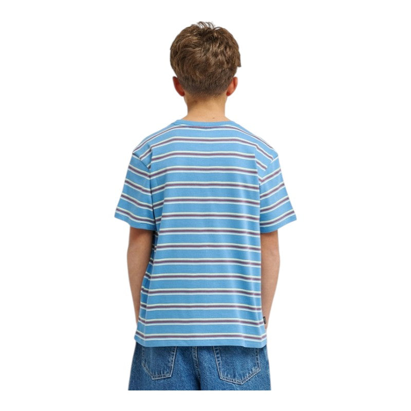 Element Youth Icon Embroidery Tee - Washed Stripes Rivera