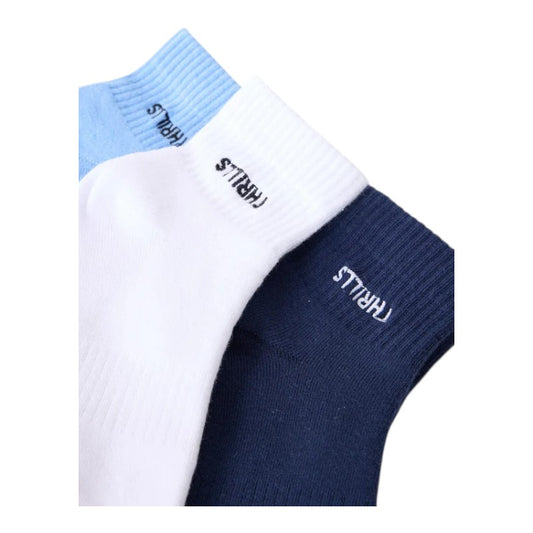 Thrills Minimal Ankle 3 Pack Sock - Multi