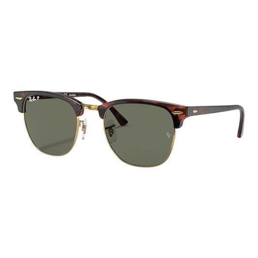 Ray-Ban Clubmaster - Mock Tortoise Arista/G-15 Green