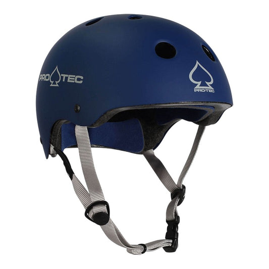 Protec Classic Cert Helmet - Matte Blue