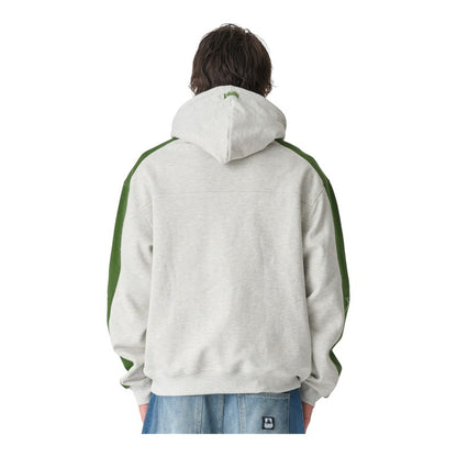Xlarge College Star Hood - Snow Marle