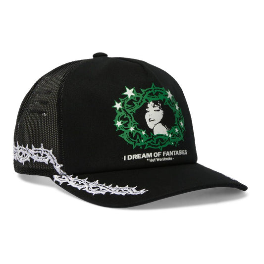 HUF Fantasies Trucker - Black