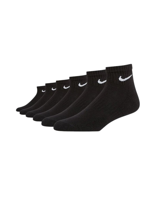 Nike Everyday Cush Ankle Sock 6 Pack - Black