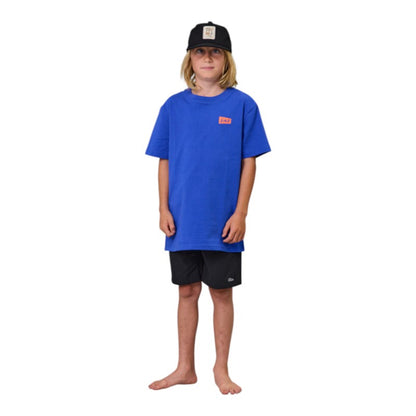 J.A.F Youth Apologies Tee - Cobalt