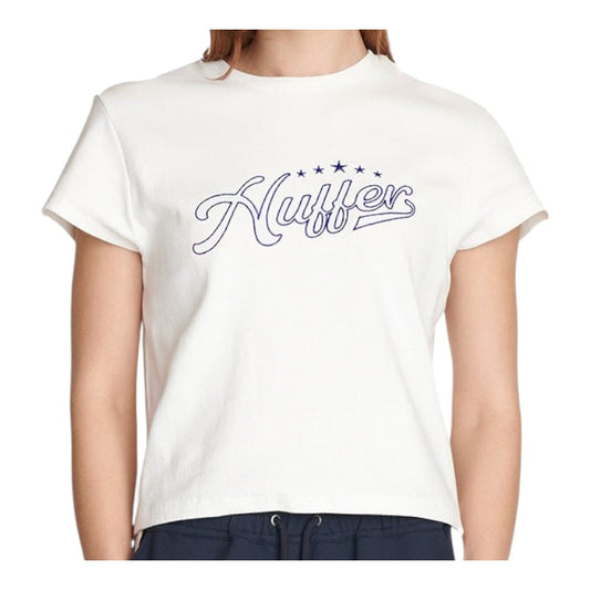 Huffer Rib Mini Tee 185/Varsity - Chalk