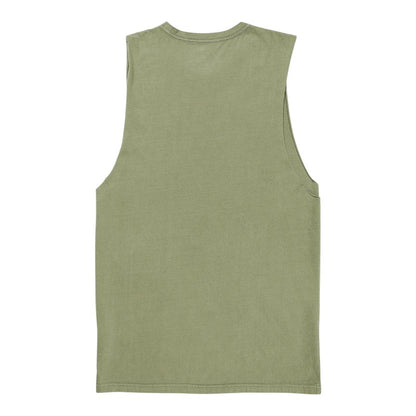 Volcom Wash Muscle Tee - Army Combo
