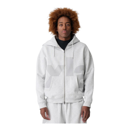 Xlarge Eli Gorilla Fit Zip Thru Hood - Snow Marle