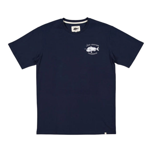 J.A.F Snapper Tee - Navy