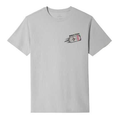 Brixton Coors Light Silver Speed Tee - Silver