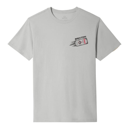 Brixton Coors Light Silver Speed Tee - Silver