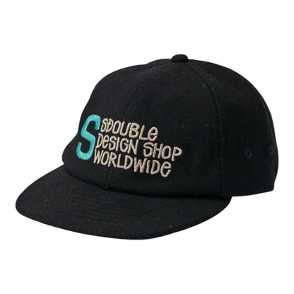 SDouble Wool Cap - Black