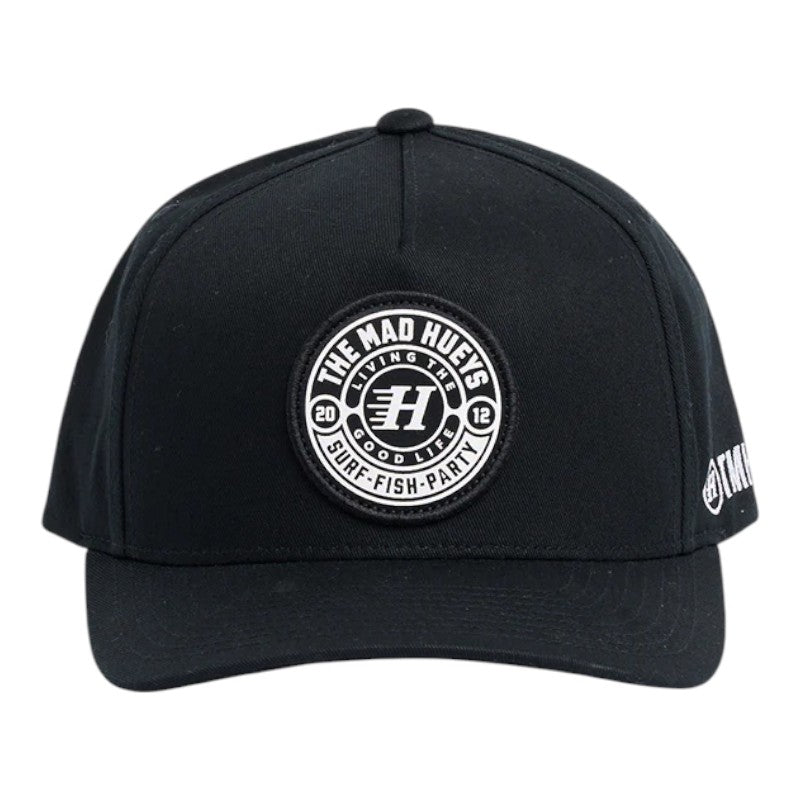 Mad Hueys Good Life Twill Snapback - Black