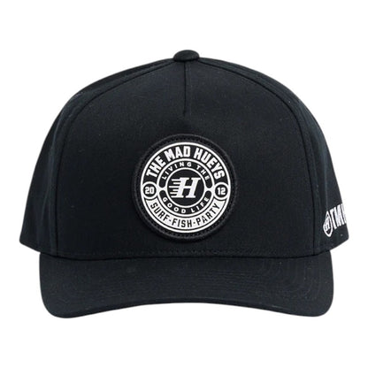 Mad Hueys Good Life Twill Snapback - Black