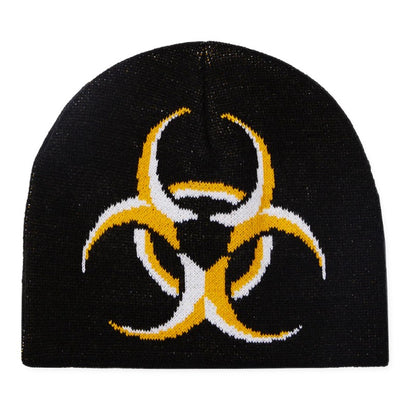 HUF Sector Skull Beanie - Black