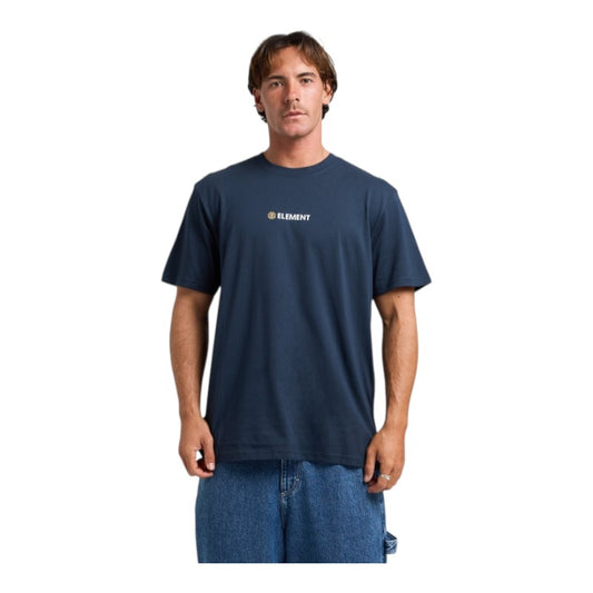 Element Blazin Chest Tee - Eclipse Navy