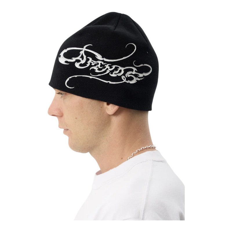 Afends Razor Skull Beanie - Black
