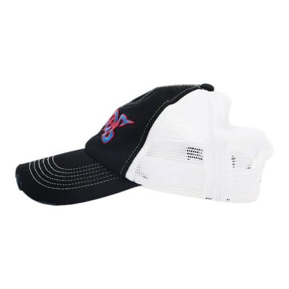 Afends Mot Six Panel Cap - Stone Black