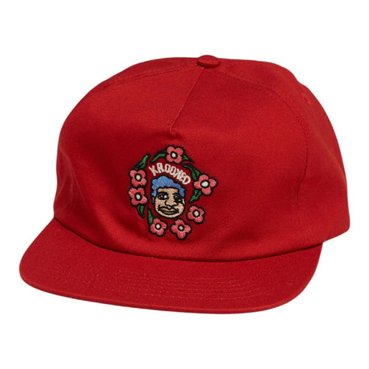 Krooked Sweatpants Redux Hat - Red