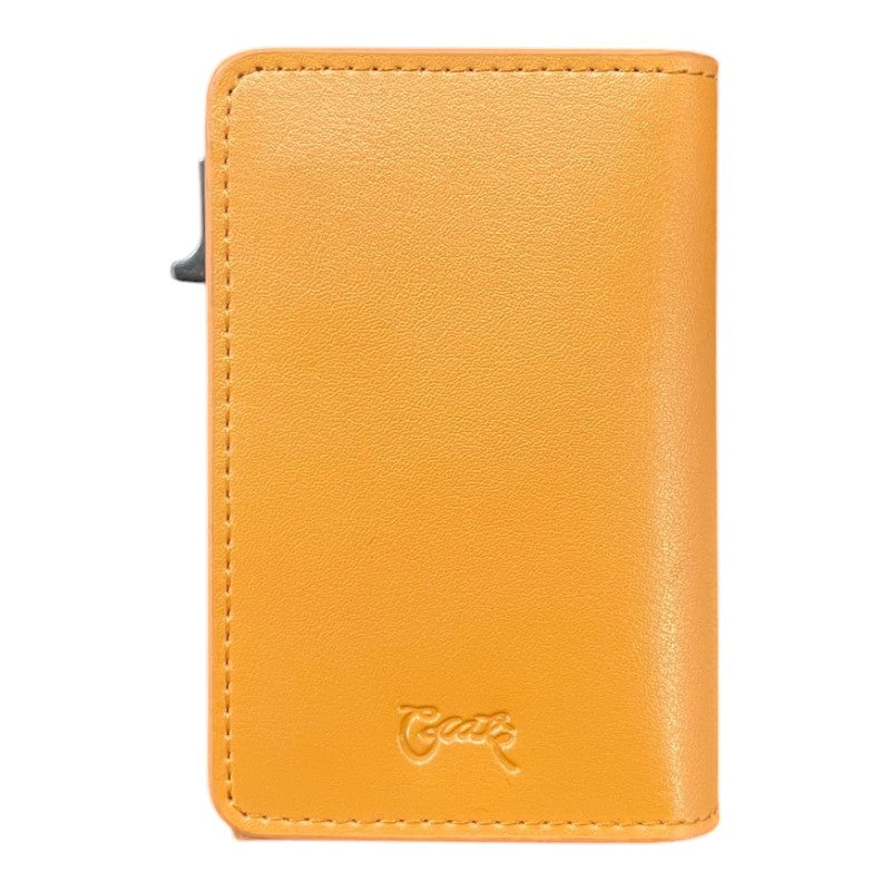 Crate Minimal Leather Wallet - Brown