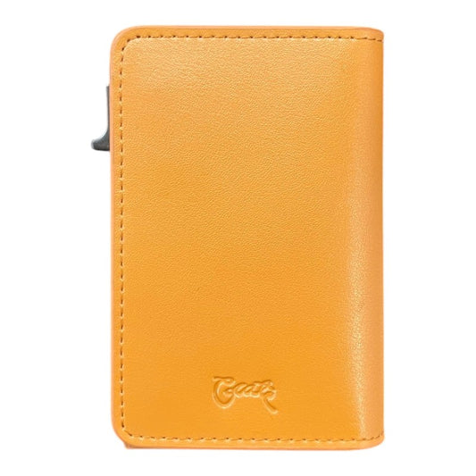 Crate Minimal Leather Wallet - Brown