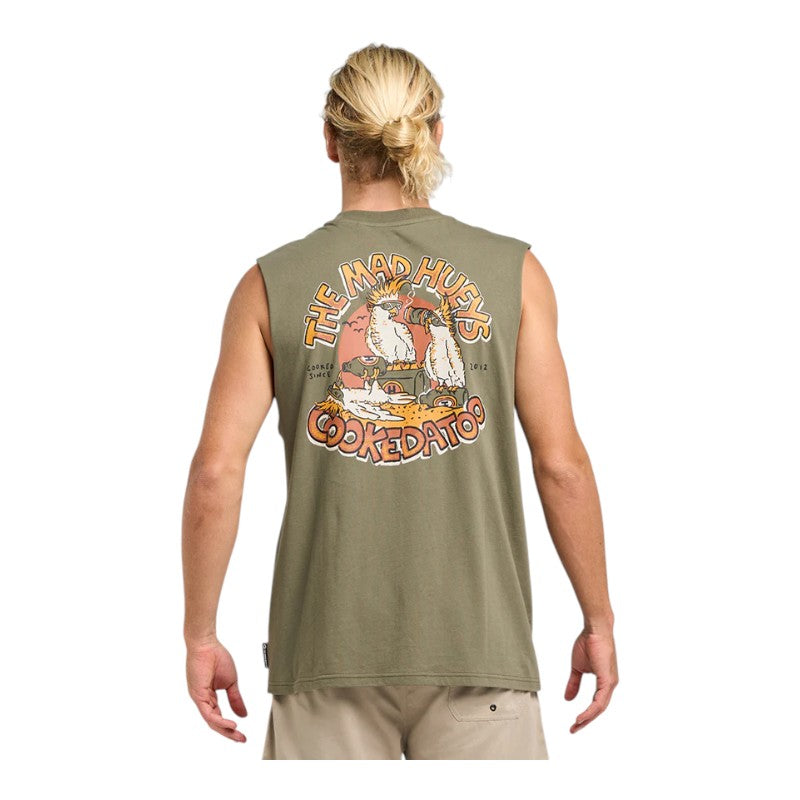 Mad Hueys Cookedatoo Trio Muscle - Olive