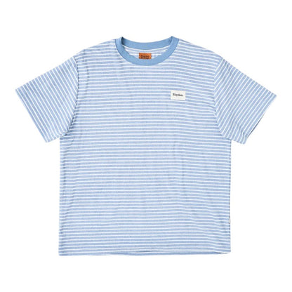 Rhythm Vintage Terry Stripe Tee - Blue