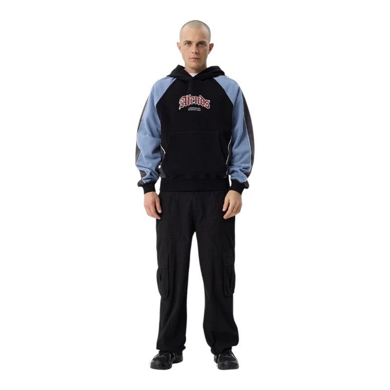 Afends Occupancy Boxy Hood - Black