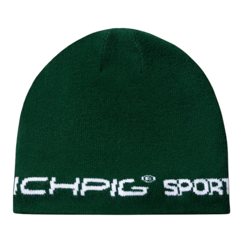 ICHPIG Sportsline Reversible Skull Beanie - Light Grey/Teal