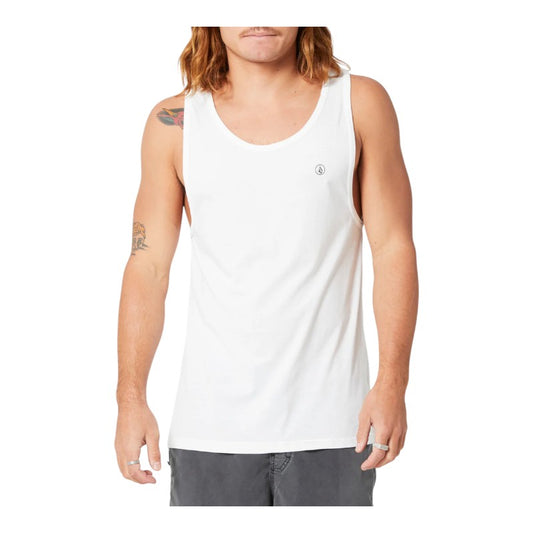 Volcom Solid Tank - White