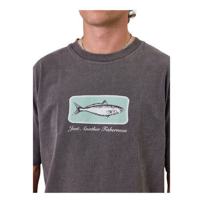 J.A.F Kahawai Sea Tee - Aged Black