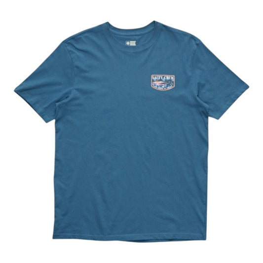 Salty Crew Big Blue Fill Premium Tee - Cast Blue