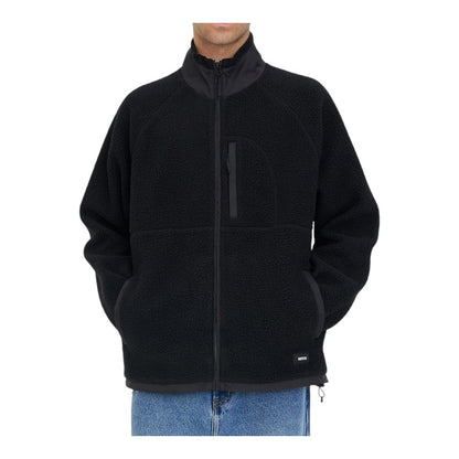 Huffer Husk Polar Fleece Jacket - Black