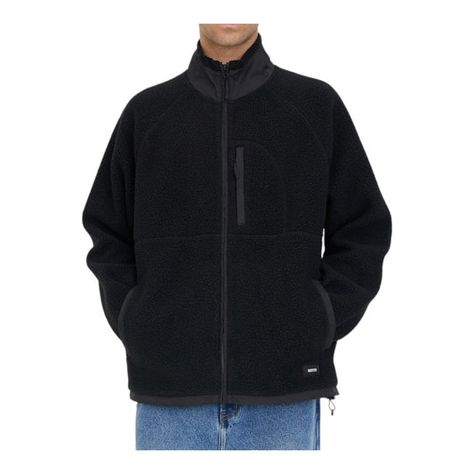 Huffer Husk Polar Fleece Jacket - Black