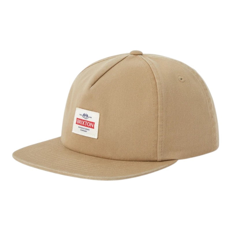 Brixton Trademark Snapback - British Khaki