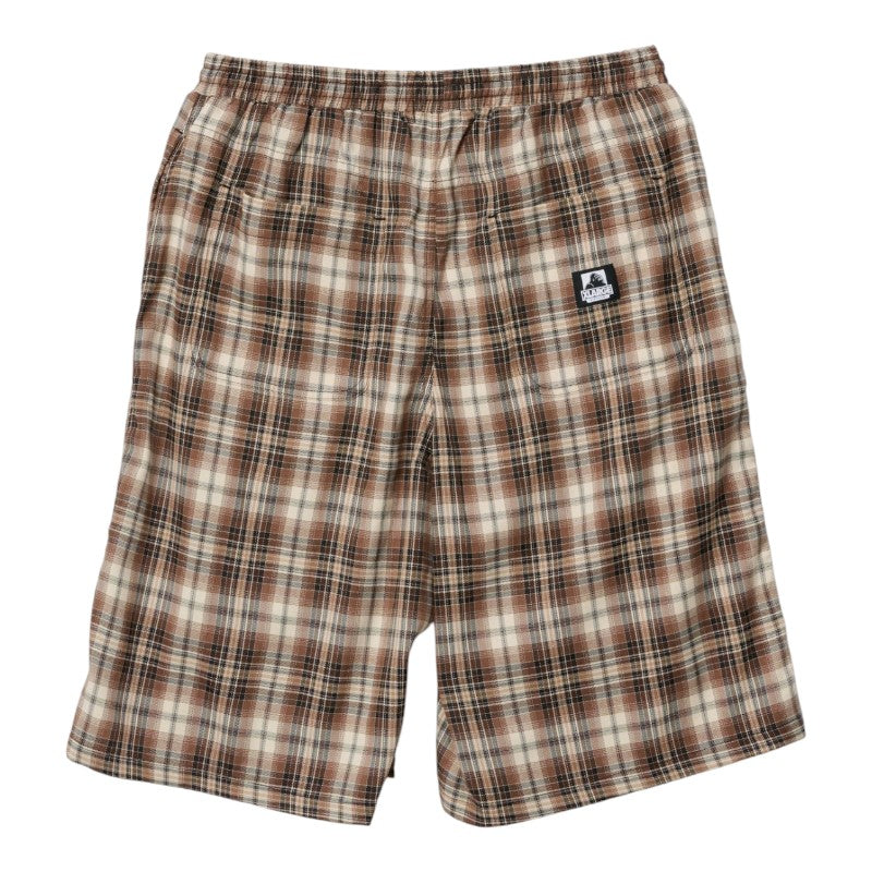 Xlarge Baggy 91 Short - Brown Check