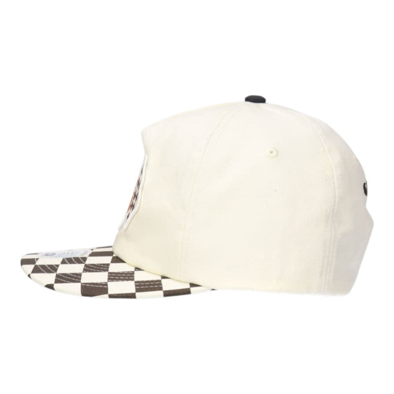 Brixton Goodyear Speedway HP Snapback - Off White