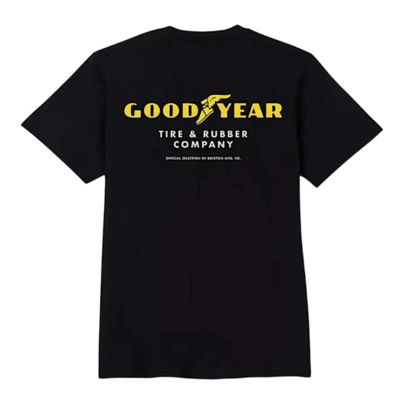 Brixton Goodyear Service Pocket Tee - Black
