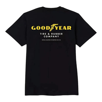 Brixton Goodyear Service Pocket Tee - Black