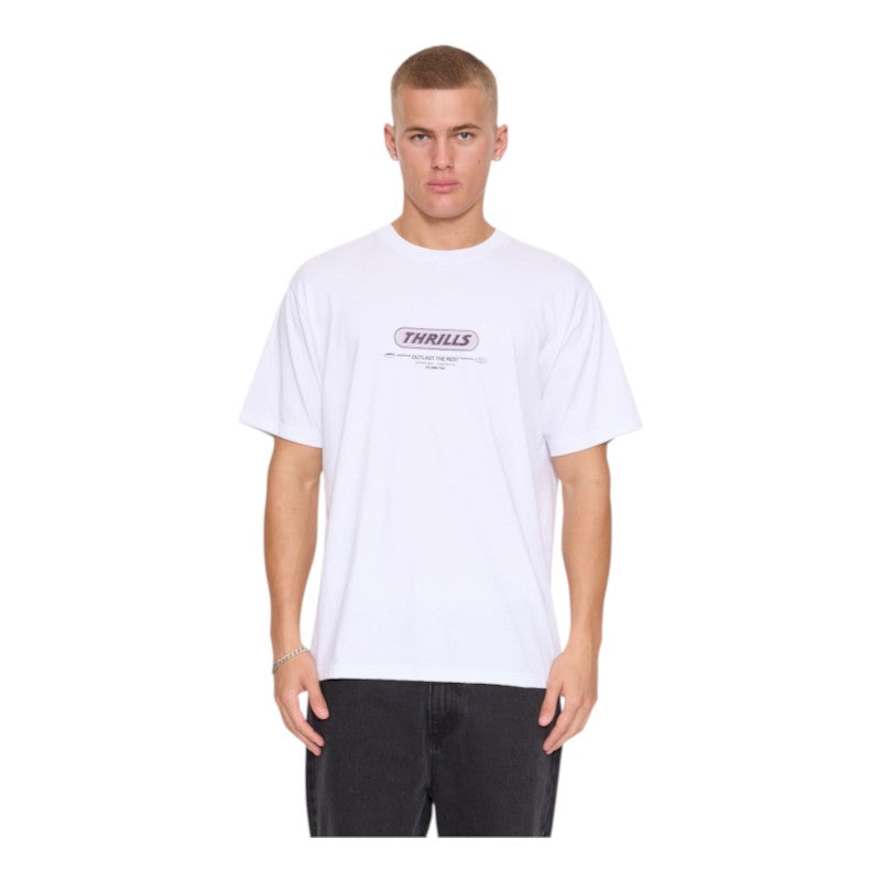 Thrills Built To Win Merch Fit Tee - White