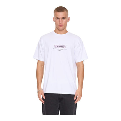 Thrills Built To Win Merch Fit Tee - White
