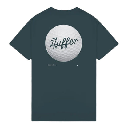 Huffer Block Tee 220/Groove - Golf Green