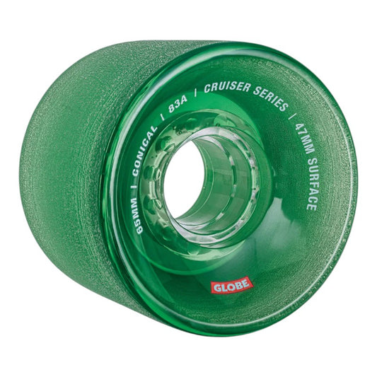 Globe Cruiser Conical Wheels 83a - 65mm Clear Forrest