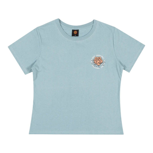 Santa Cruz Rosette Tower Ring Tee - Vintage Blue