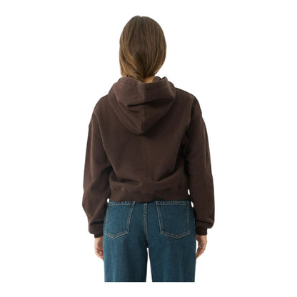 Afends Kourt Zip Hood - Coffee