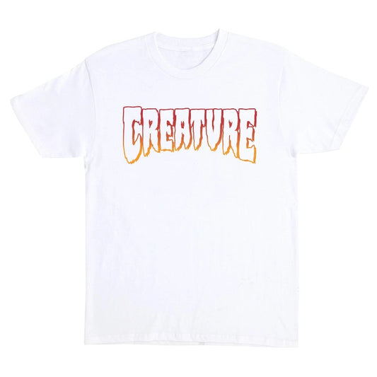 Creature Outline Tee - White
