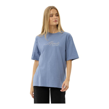Afends Horoscope Boxy Tee - Washed Pine