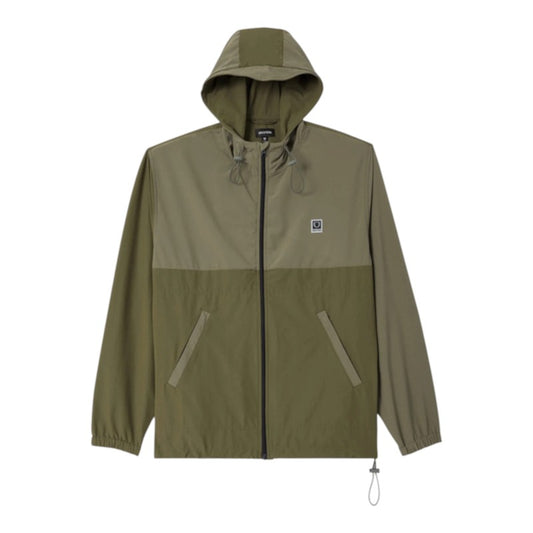 Brixton Journey Zip Jacket - Olive
