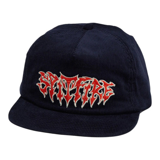Spitfire Demon Script Snapback - Navy