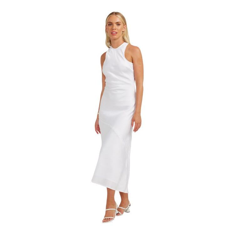 Charlie Holiday Arabella Midi Dress - White Cheapskates Online Charlie Holiday Arabella Midi Dress - White Cheapskates Online